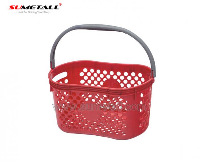 Single Handle Supermarket Shopping Basket