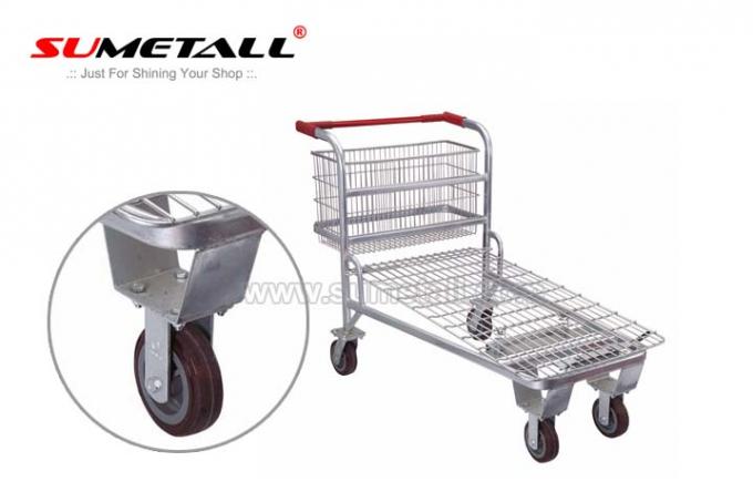 Large Shopping Trolley For Heavy Weights Used In Wholesale Market