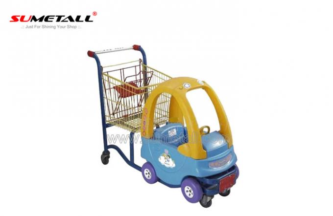 Kids Shopping Trolley with Plastic Cab 