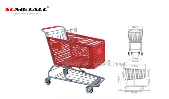 Plastic Shopping Trolley