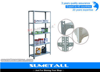 China Multi Purpose Adjustable Storage Shelving Slotted Angle Steel Racks supplier