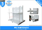 China Heavy Duty Metal Shelving Units With Wheels factory