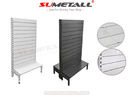 China Slat Panel Backing Retail Display Fixtures , Commercial Display Shelves For Retail Stores factory