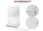 China Perforated Peg Panel Retail Store Shelving / Convenience Store Shelving Euro Style factory