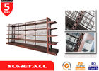 China Metal Gondola Store Shelving / Department Store Shelving With Wire Mesh Panel factory