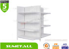 China Four Sided Convenience Store Racks / Steel Product Display Shelves Strong Style factory