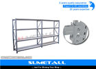 China Longspan Commercial Metal Shelving With Diamond Hole factory