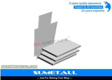 Strong Slotted Angle Shelving Steel Shelving Racks With Powder Coated Surface